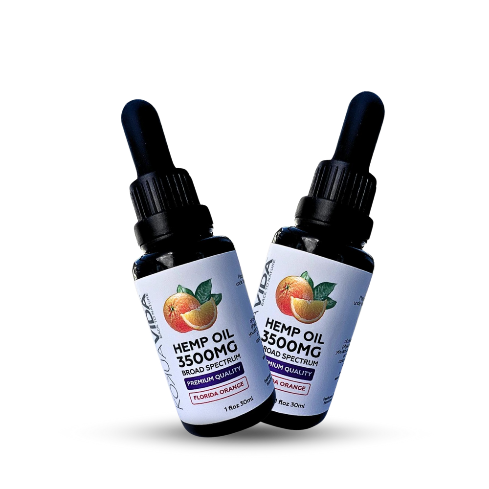 Day & Night CBD Balance Oil SET Ultra Broad Spectrum 2x3500mg - Florida Orange (EU)